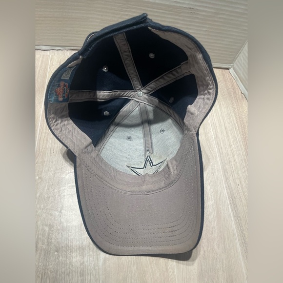 Vintage Dallas Cowboys NFL Game Day Blue Hat W/Star-Adjustable Strapback Cap - Picture 5 of 7